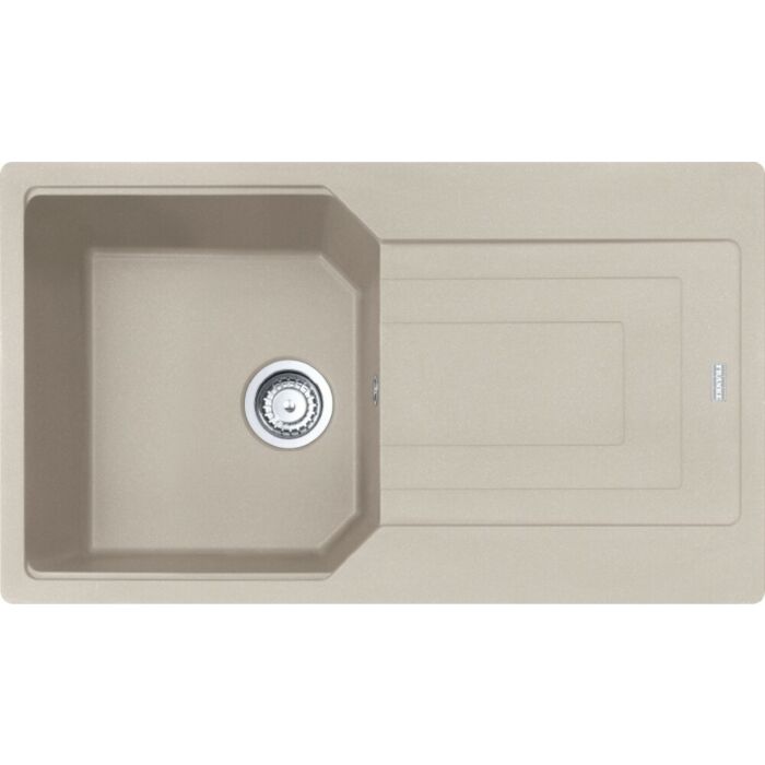 franke UBG 611-86 Urban 1 bowl built-in sink 86 x 50 cm with reversible drainer - sahara