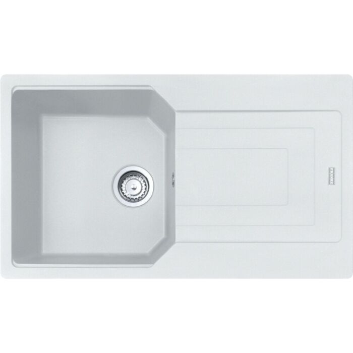 franke UBG 611-86 Urban Built-in sink 1 bowl 86 x 50 cm with reversible drainer - white