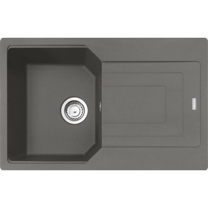 franke UBG 611-78 Urban 1 bowl built-in sink 78 x 50 cm with reversible drainer - stone grey