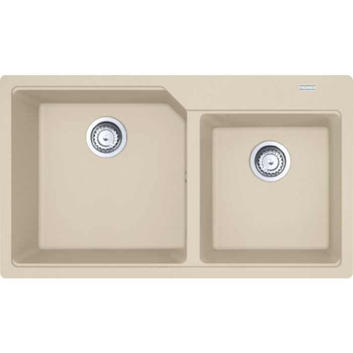 franke UBG 620-86 Urban 2 bowl built-in sink 86 x 50 cm - oats