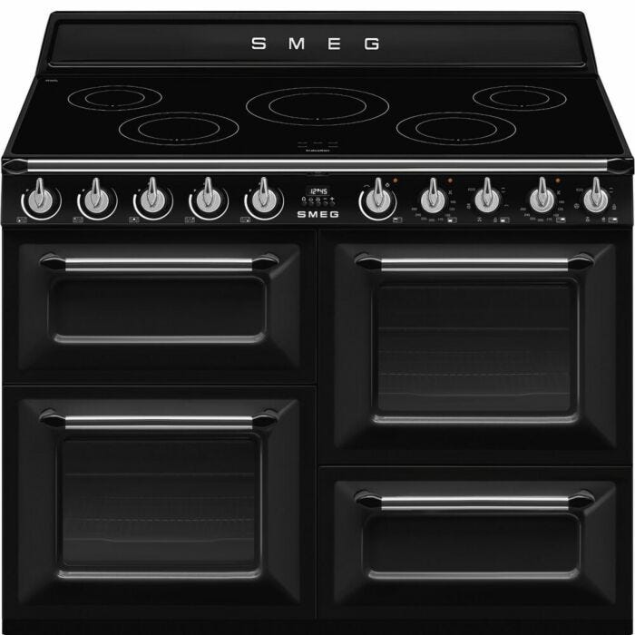 smeg design TR4110IBL2 Victoria Cucina da accosto cm. 110x60 - piano induzione + 3 forni - nero