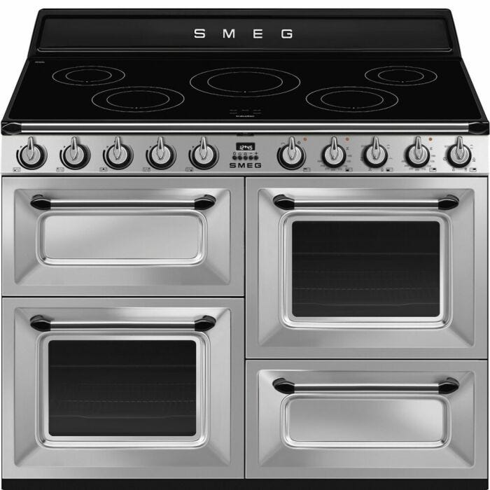 smeg design TR4110IX2 Victoria Cucina da accosto cm. 110x60 - piano induzione + 3 forni - inox