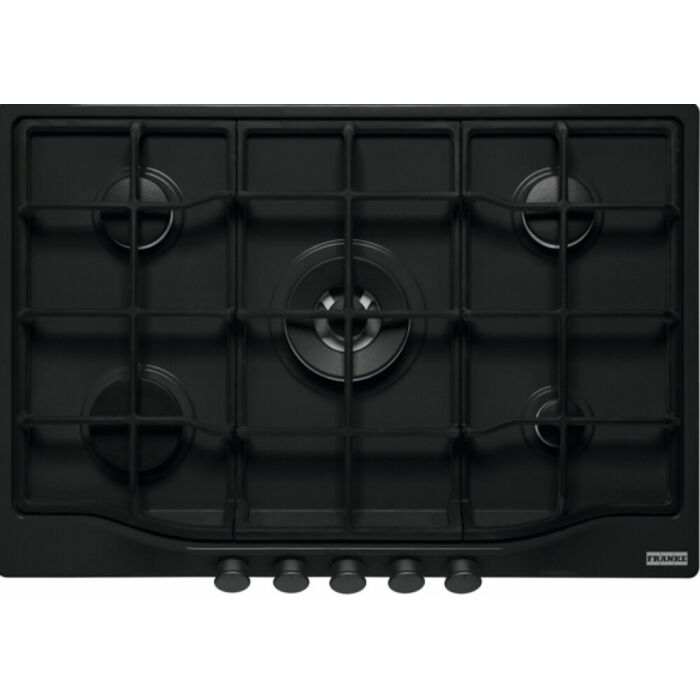 franke FCH 755 4G TC C Country 750 Piano cottura a gas cm. 75 - black matt