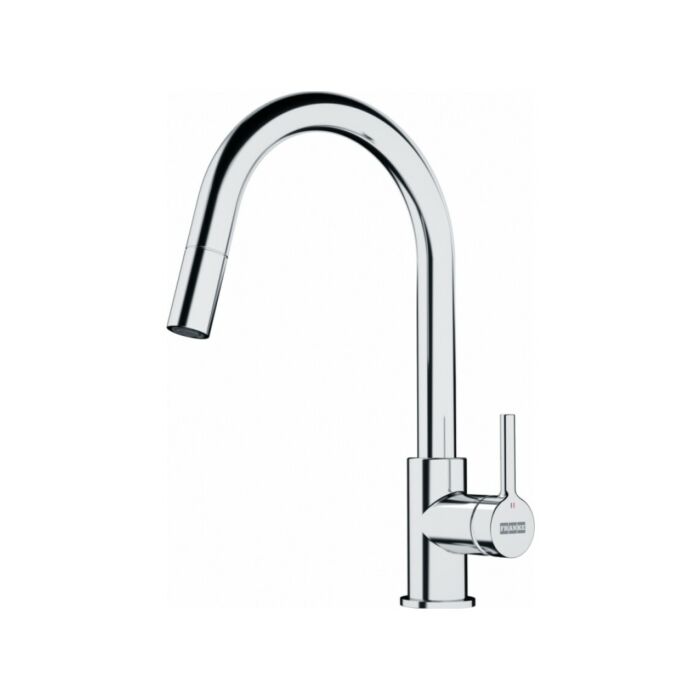 franke Lina Doccia Smart Kitchen mixer with shower - chrome