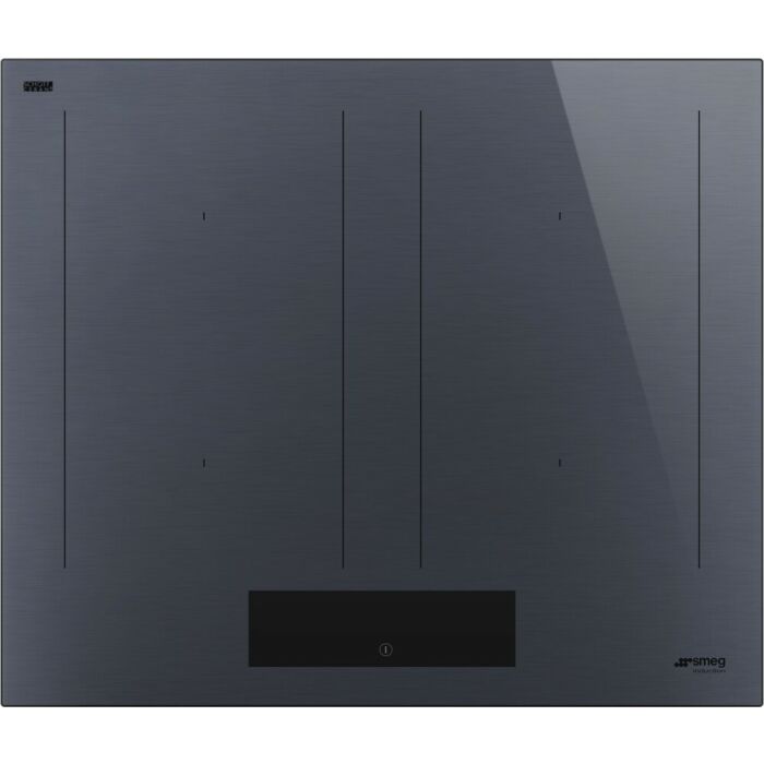 smeg design SIM1644DG Linea Table de cuisson à induction cm. 60 - gris neptune