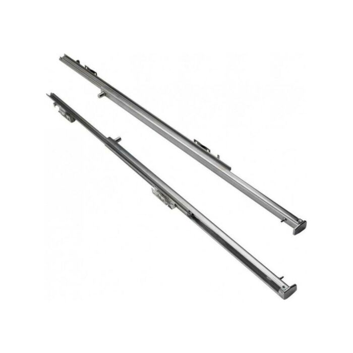 franke 112.0624.354 Single level telescopic guides - chrome