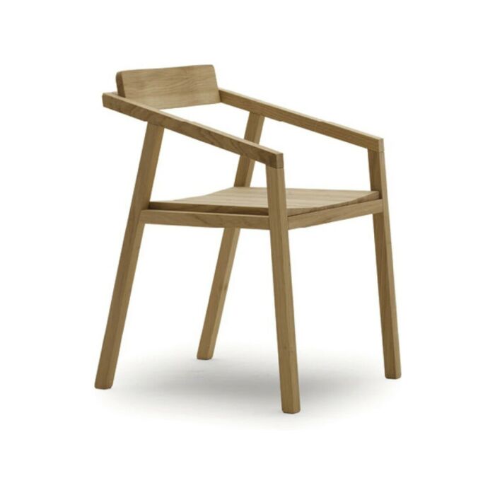 devina nais HUNT Chair in solid oak wood with armrests