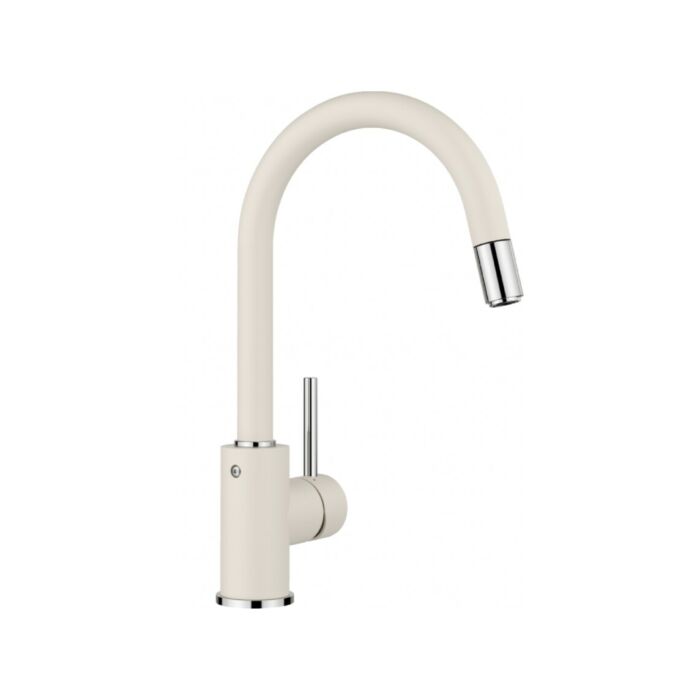 blanco Mida-S Kitchen mixer with shower - soft white