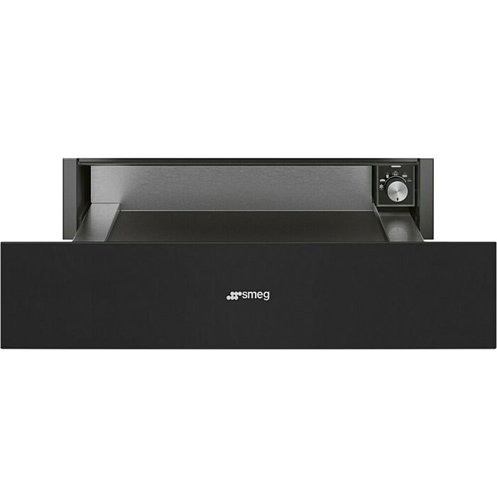 smeg design CPR315N Tiroir chauffant cm. 60x14 - noir