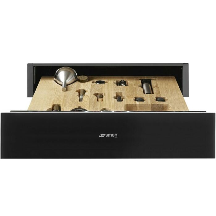 smeg design CPS115B3 Tiroir sommelier cm. 60x14 - verre noir