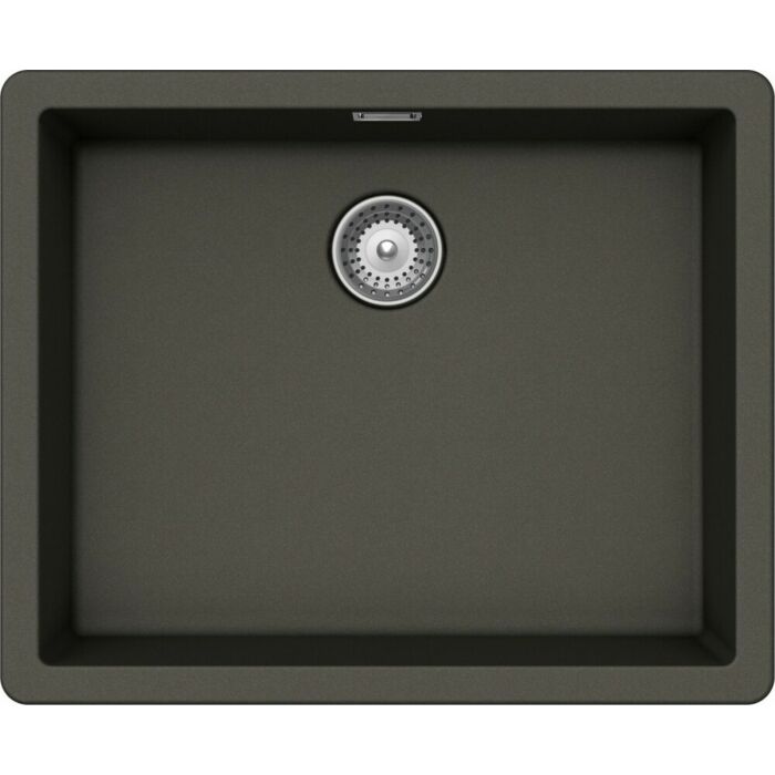 schock Brooklyn N100LU 1 bowl undermount sink 53 x 43 - asphalt