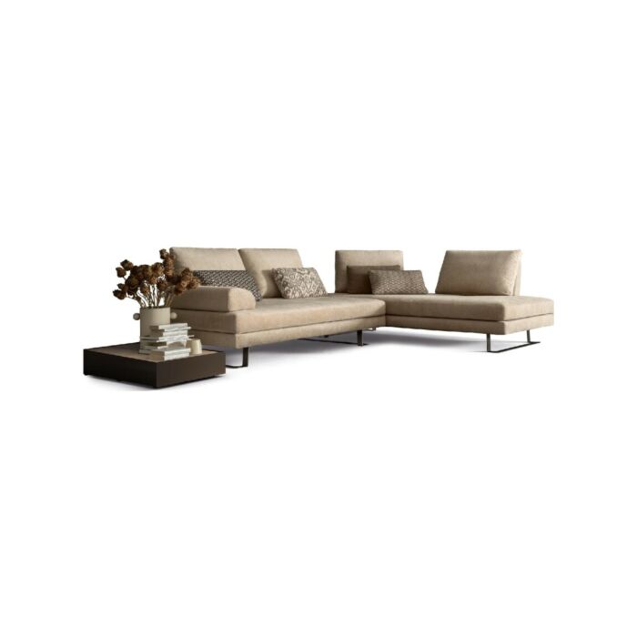 samoa SOUND FLY DIVINE FLEX COLLECTION Divano 1 posto | 2 posti | 3 posti | con panchetta | con penisola in tessuto | pelle | ecopelle - schienali traslanti
