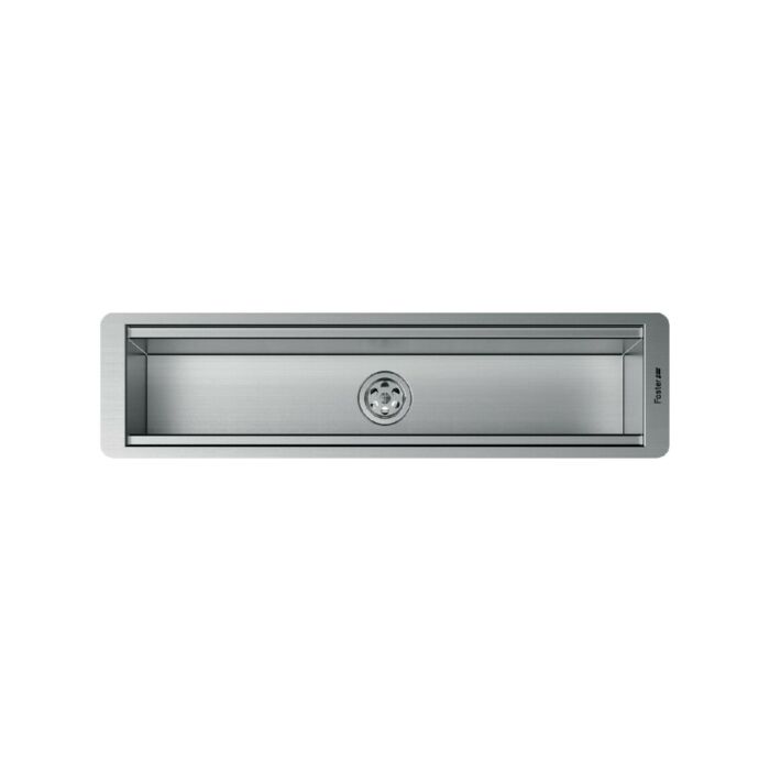 foster 3024801 Canale attrezzato filotop 43 x 11 - inox spazzolato
