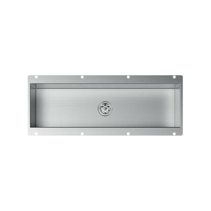 foster 3024880 Canale attrezzato sottotop 44 x 17 - inox spazzolato