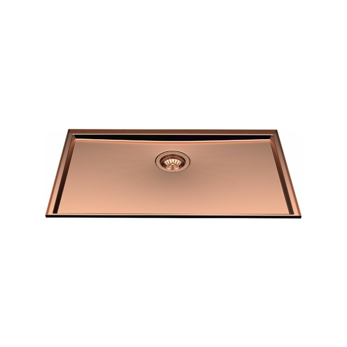 foster 5557248 Phantom Base Lavello 1 vasca 75 x 44 - rame