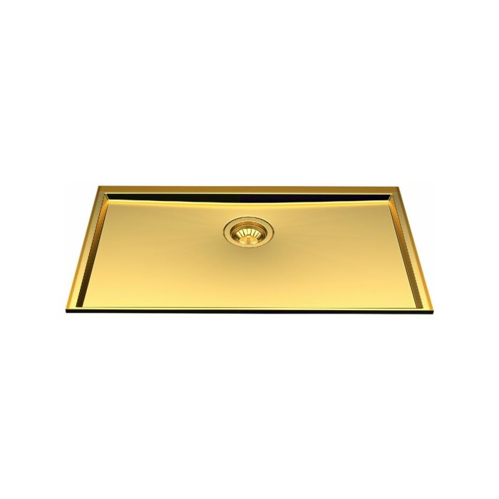 foster 5557249 Phantom Base Lavello 1 vasca 75 x 44 - oro