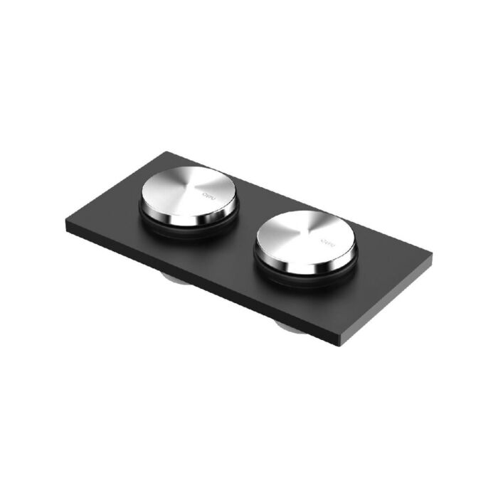 foster 8100701 Portaspezie per canale attrezzato 28 x 14 - black
