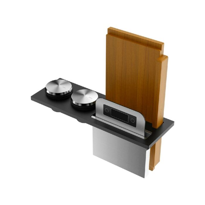 foster 8100710 Kit accessori per canale attrezzato 42 x 14 - black