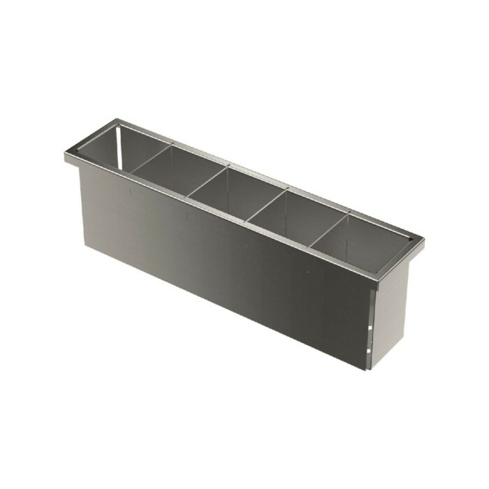 foster 8151004 Vaschetta forata per canale attrezzato 38 x 9 - inox