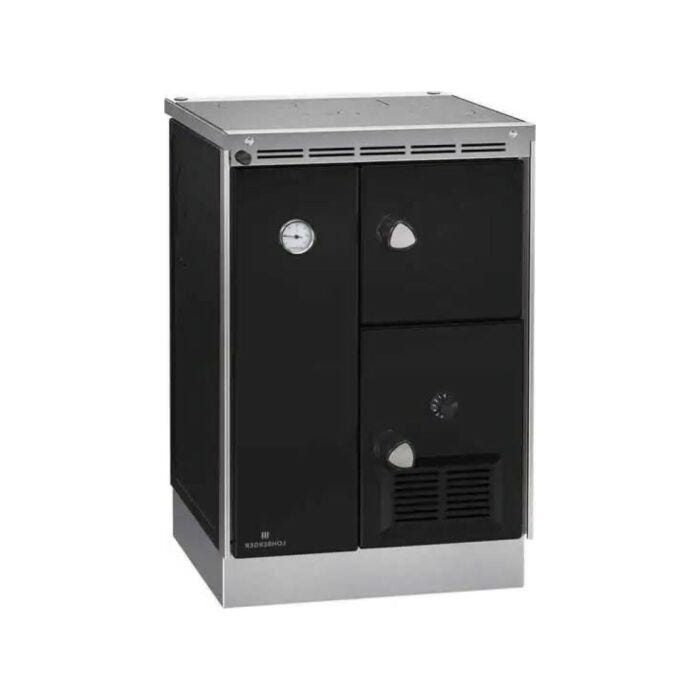 lohberger ZEH 55 Holzofen und 19,0 kW Thermoofen – schwarz