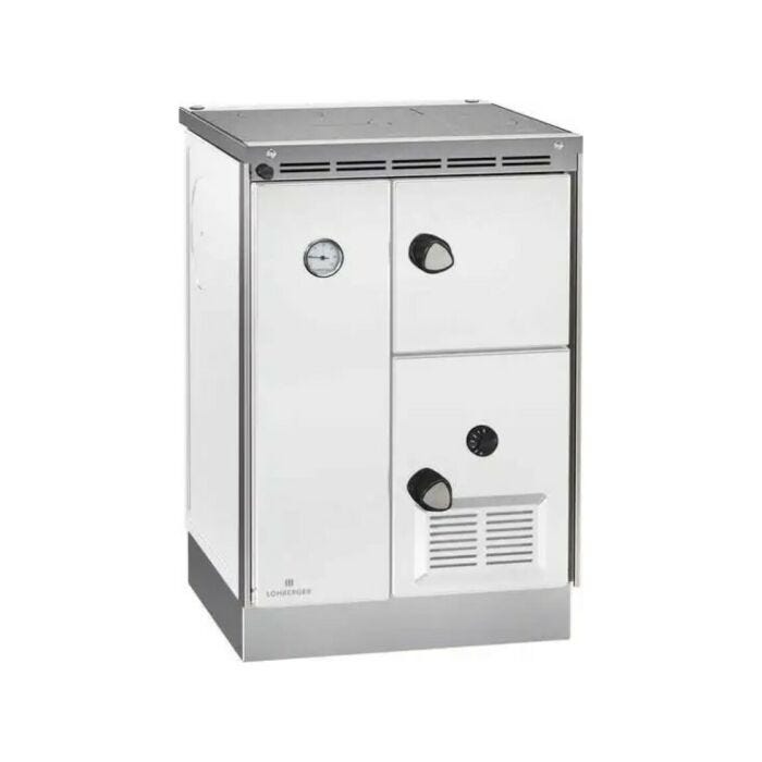 lohberger ZEH 55 Holzofen und 19,0 kW Thermoofen – weiß