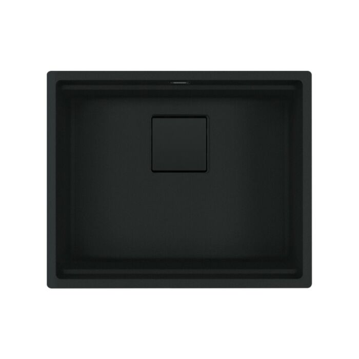 franke KNG 110-52 Kubus 2 1 bowl undermount sink 52 x 42 - black matt