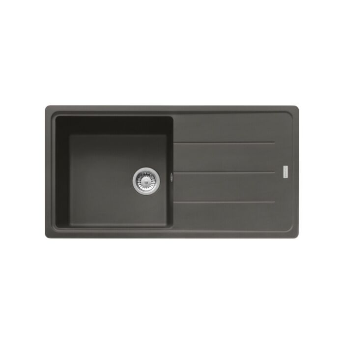 franke BFG 611-97 Boston 1 bowl built-in sink 97 x 50 with reversible drainer - slate gray