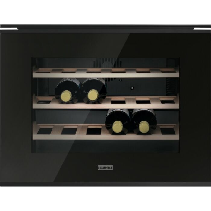 franke FMY 24 WCR N BK Mythos Built-in wine cellar cm. 59 hours. 45 - 24 bottles - black crystal