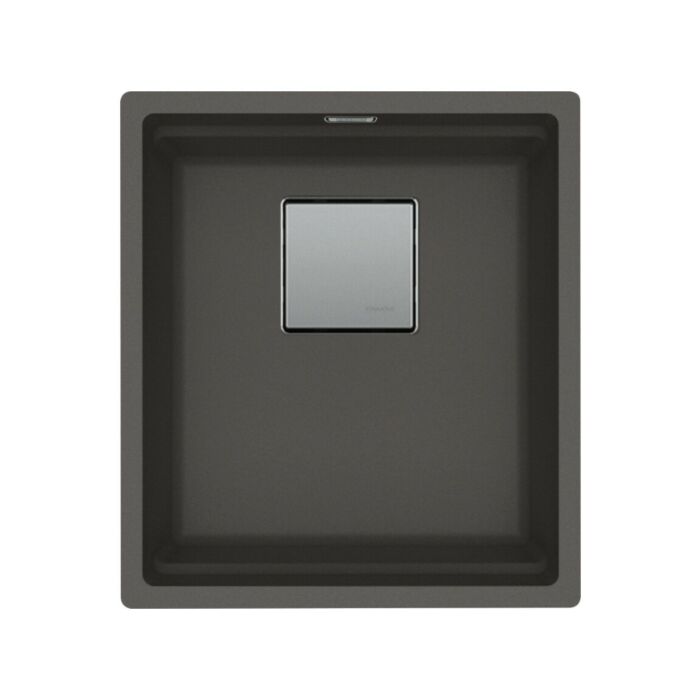 franke KNG 110-37 Kubus 2 Lavello 1 vasca sottotop 37 x 42 - grigio ardesia