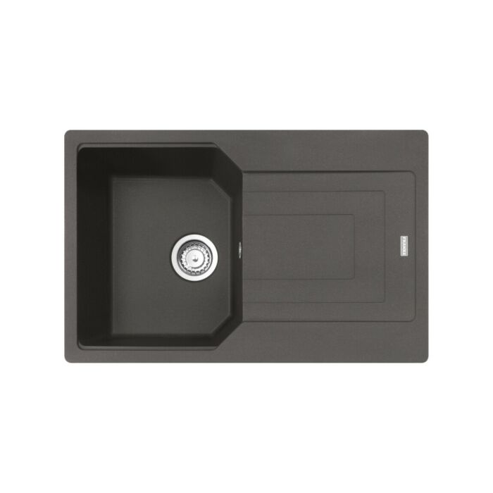 franke UBG 611-78 Urban 1 bowl built-in sink 78 x 50 with reversible drainer - slate gray