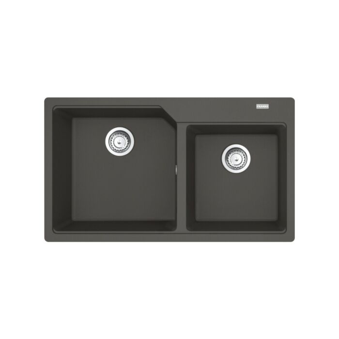 franke UBG 620-86 Urban 2 bowl built-in sink 86 x 50 cm - slate grey