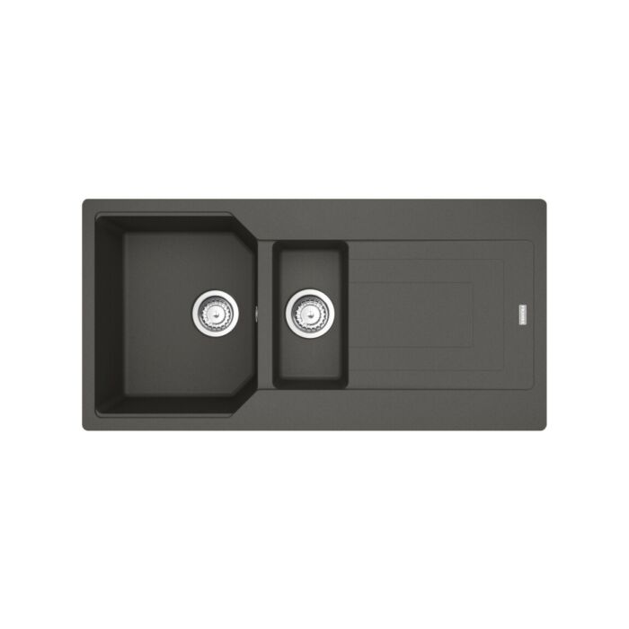 franke UBG 651 Urban 1 1/2 bowl built-in sink 100 x 50 cm with reversible drainer - slate gray