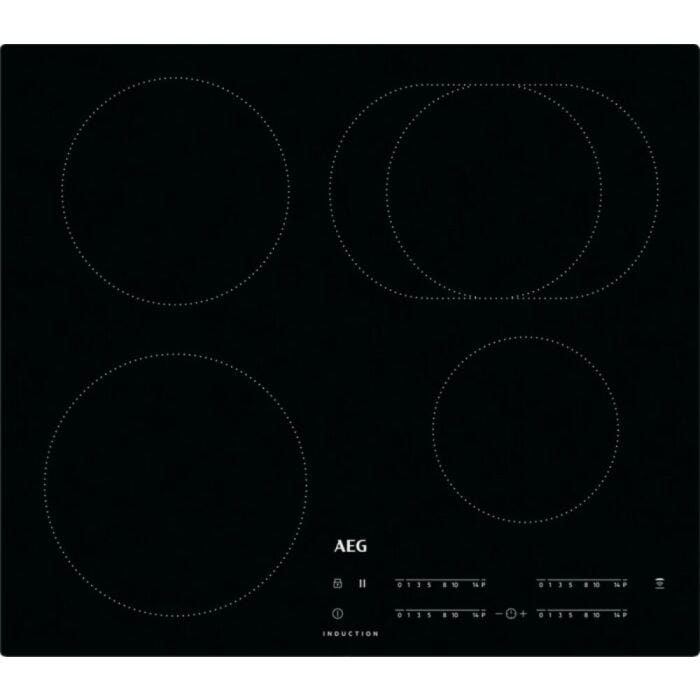 aeg IKB64413IB Serie 3000 Piano cottura a induzione cm. 60 - vetro nero