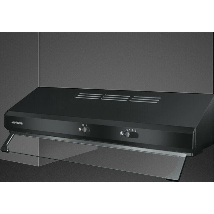 smeg KSEC61NE3 Universale Unterschrankhaube cm. 60 - schwarz