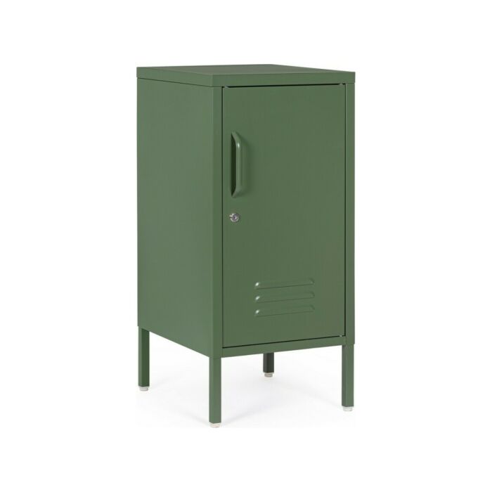 bizzotto yes 0746921 CAMBRIDGE Comodino 1 anta in metallo verde