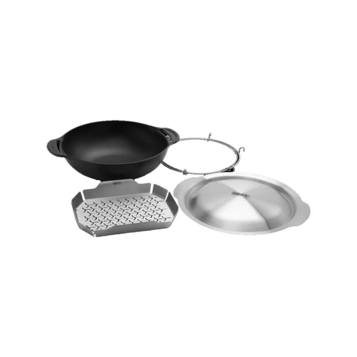 weber 7607 Weber Crafted Wok with steam cooking basket