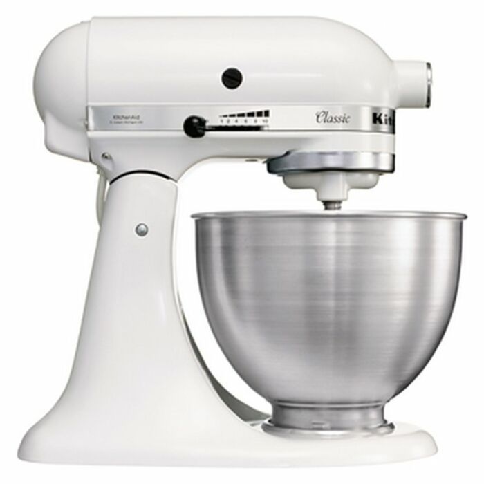 kitchenaid 5K45SSEWH IK45SSW 4.3L CLASSIC KUCHEN-ROBOTER - WEISS