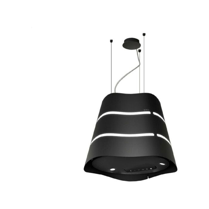 elica WAVE UX BL/F/51 Cappa sospesa cm. 51 - nero