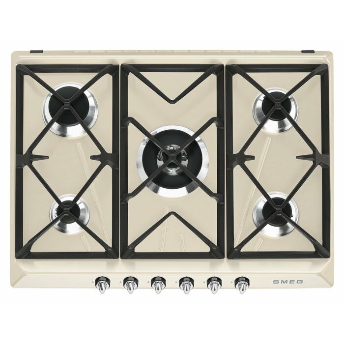 smeg design SR975PGH VICTORIA KOCHPLATTE CM. 70 - PANNA