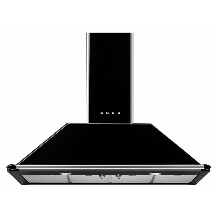 smeg design KT110BLE VICTORIA WALL HOOD CM. 110 - BLACK