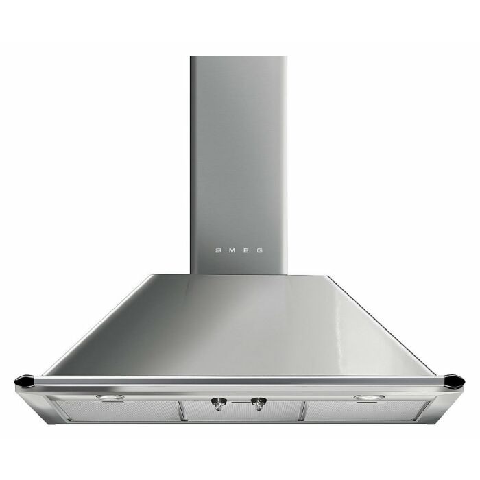 smeg design KTR90XE VICTORIA Cappa parete cm. 90 - inox