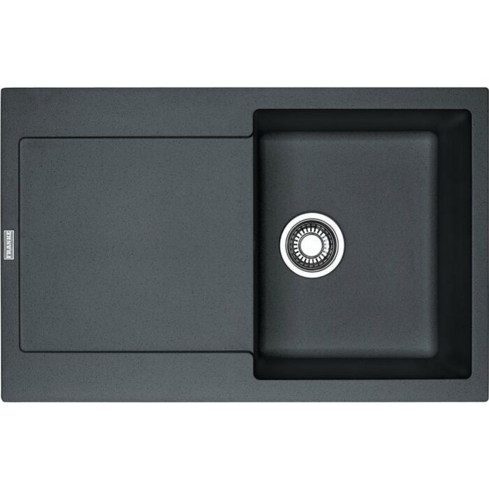 franke MRG 611 Maris Lavello 1 vasca incasso 78 x 50 con gocciolatoio reversibile - grafite