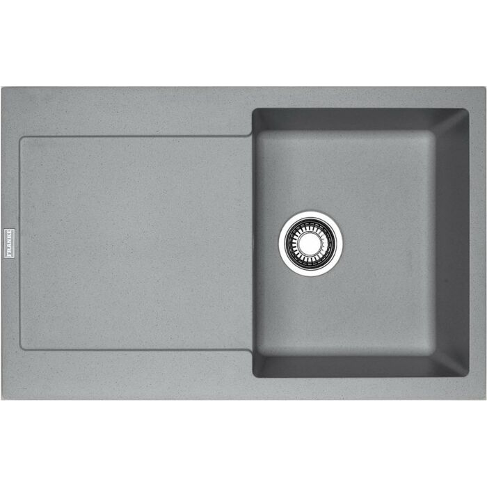 franke MRG 611 Maris Lavello 1 vasca incasso 78 x 50 con gocciolatoio reversibile - stone grey