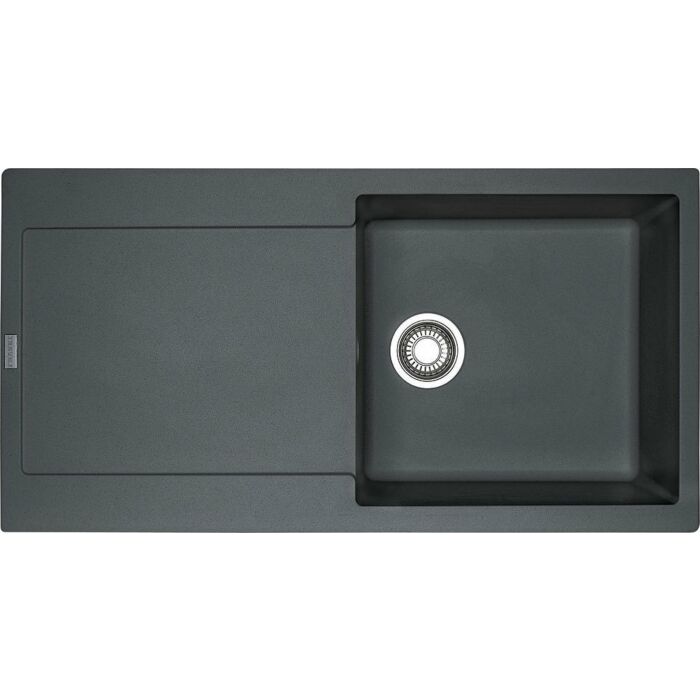 franke MRG 611-L Maris Lavello 1 vasca incasso 97 x 50 con gocciolatoio reversibile - grafite