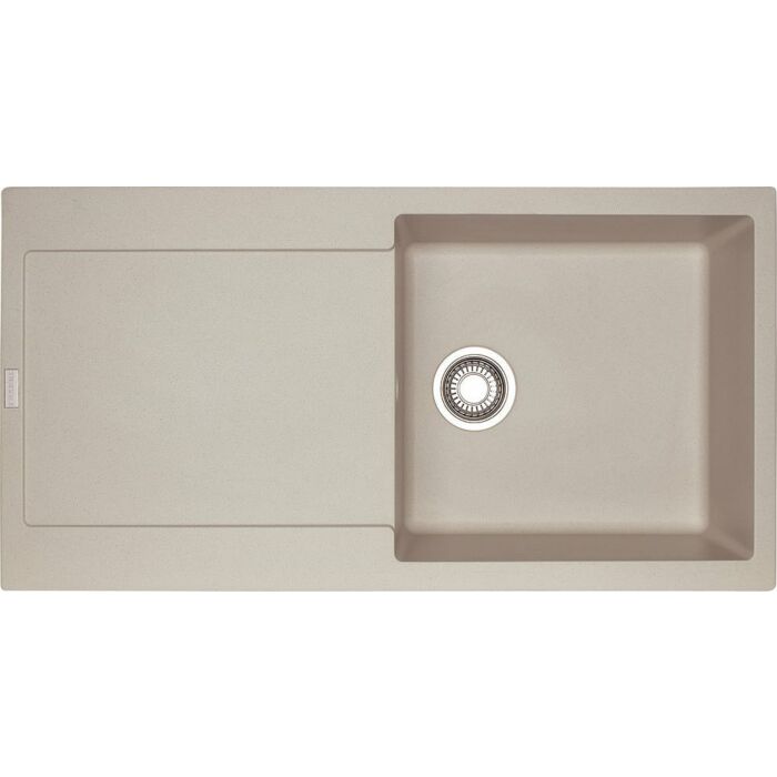 franke MRG 611-L Maris Lavello 1 vasca incasso 97 x 50 con gocciolatoio reversibile - sahara