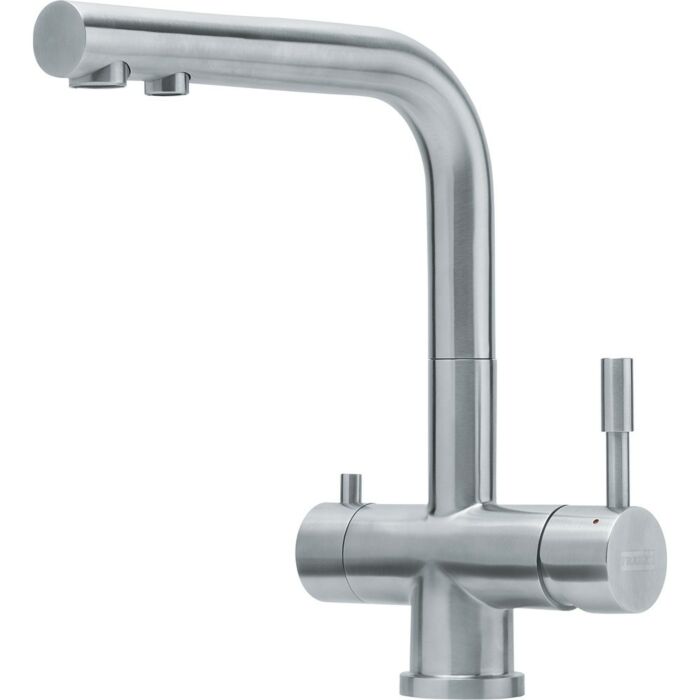 franke Atlas Clear Franke Clear Water Kitchen mixer tap filtered water - satin stainless steel (purification filter not included)
