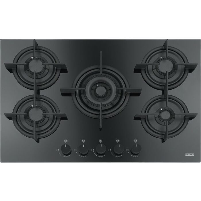franke FHCR 755 4G TC HE BK C Mythos 75 cm Gaskochfeld – schwarzes Glas