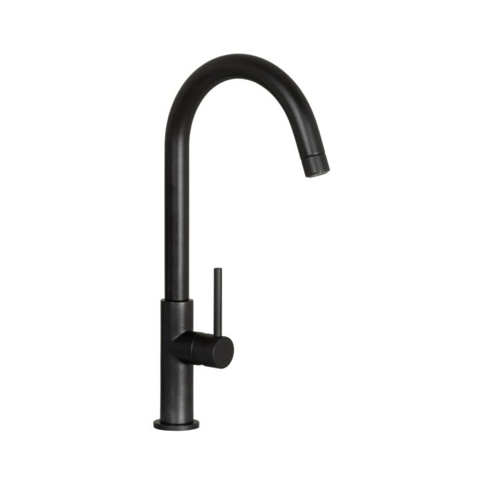 schock Aquadrop T Miscelatore cucina monocomando - nero puro
