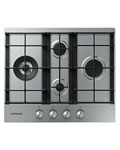 samsung NA64H3031BS/T1 GAS COOKING TOP CM. 60 - INOX CAST IRON GRIDS