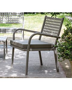 vermobil CH600 Alice Fauteuil empilable avec structure en métal laqué - coussin en option